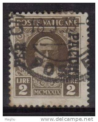 Vatican Used 1931, Parcel Post, ´Per Pacchi´, 2l Brown, Pope - Used Stamps