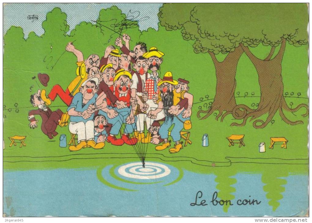 CPSM HUMOUR PAR ILLUSTRATEUR DUBOUT - Le Bon Coin  PECHE - Dubout