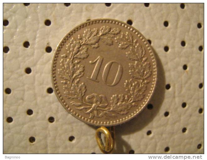 SWITZERLAND 10 Rappen 1924 - Other & Unclassified