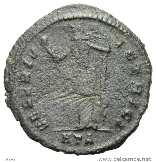 Roma Galeria Valeria Augusta Follis Heraclea Venus Victrix Apfel Zepter µ447 - Altri & Non Classificati