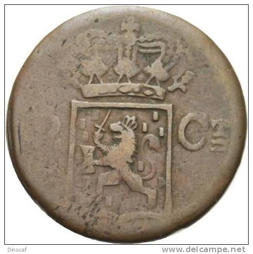 NIEDERLANDE INDIEN UTRECHT Cent **1837** Wilhelm Wappen Krone §1200 - Other & Unclassified
