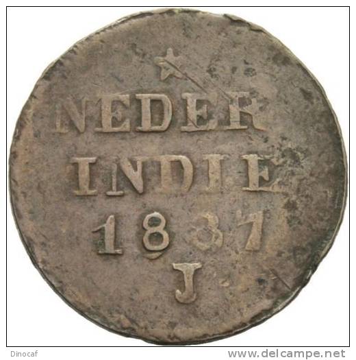 NIEDERLANDE INDIEN UTRECHT Cent **1837** Wilhelm Wappen Krone §1200 - Altri & Non Classificati