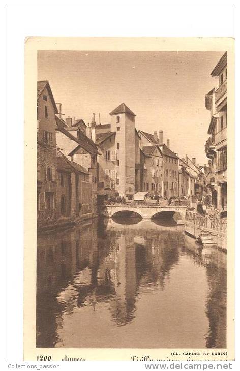 CP, 74, Annecy, Vieilles Maisons, Vieux Canaux, Vierge - Annecy-le-Vieux