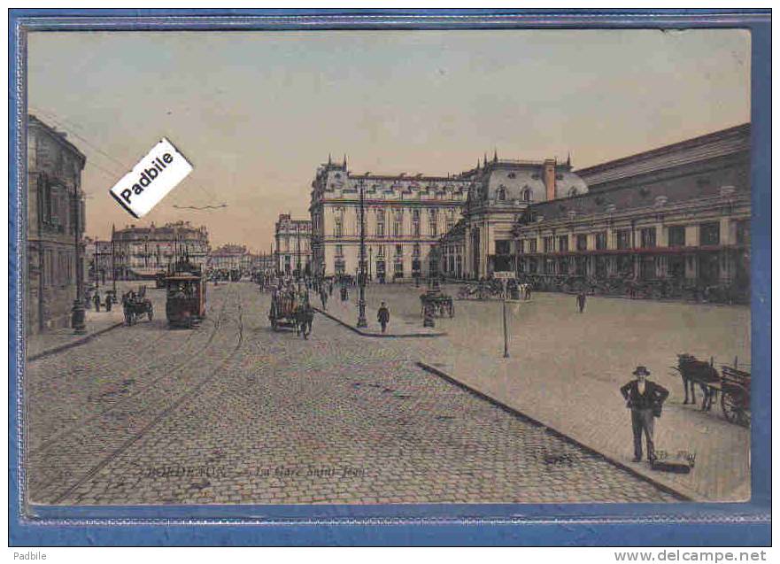 Carte Postale 33. Bordeaux  La Gare St-Jean Très Beau Plan - Bordeaux