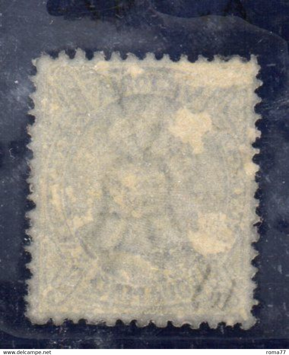 R654 - VICTORIA , A Under Crown Fil Capovolta . Dent  12x12 1/2 - Gebraucht