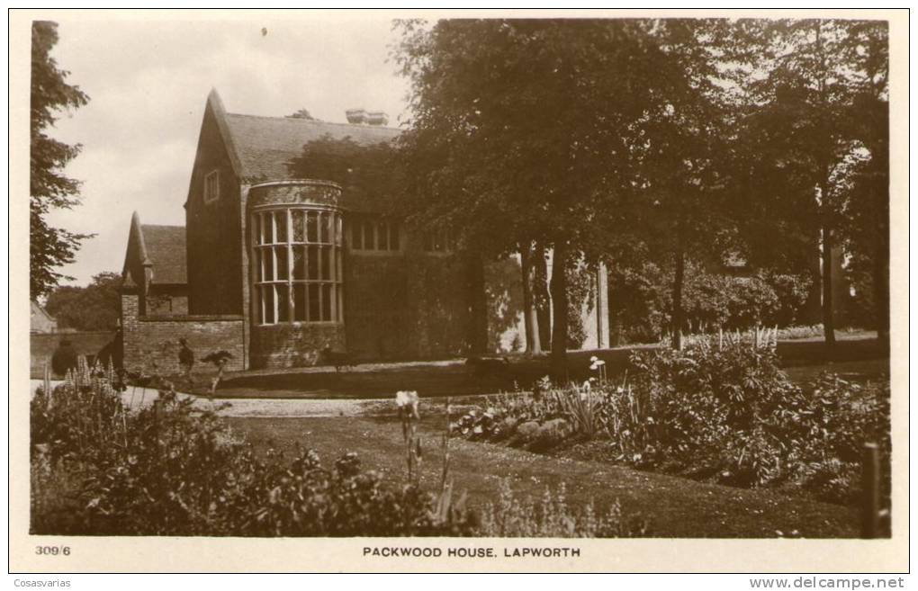 LAPWORTH PACKWOOD HOUSE - OLD ENGLISH POSTCARD - UNCIRCULATED - POTTERTON - Autres & Non Classés