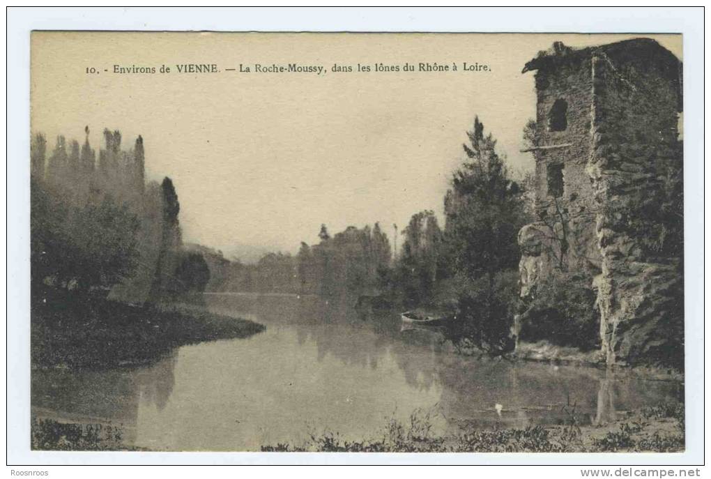 CP LOIRE 69 RHONE LA ROCHE MOUSSY LES LONES PRES DE VIENNE - Loire Sur Rhone