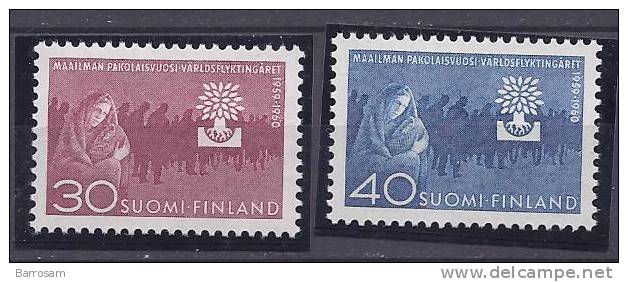 Finland1960: Michel517-8mnh** - Unused Stamps