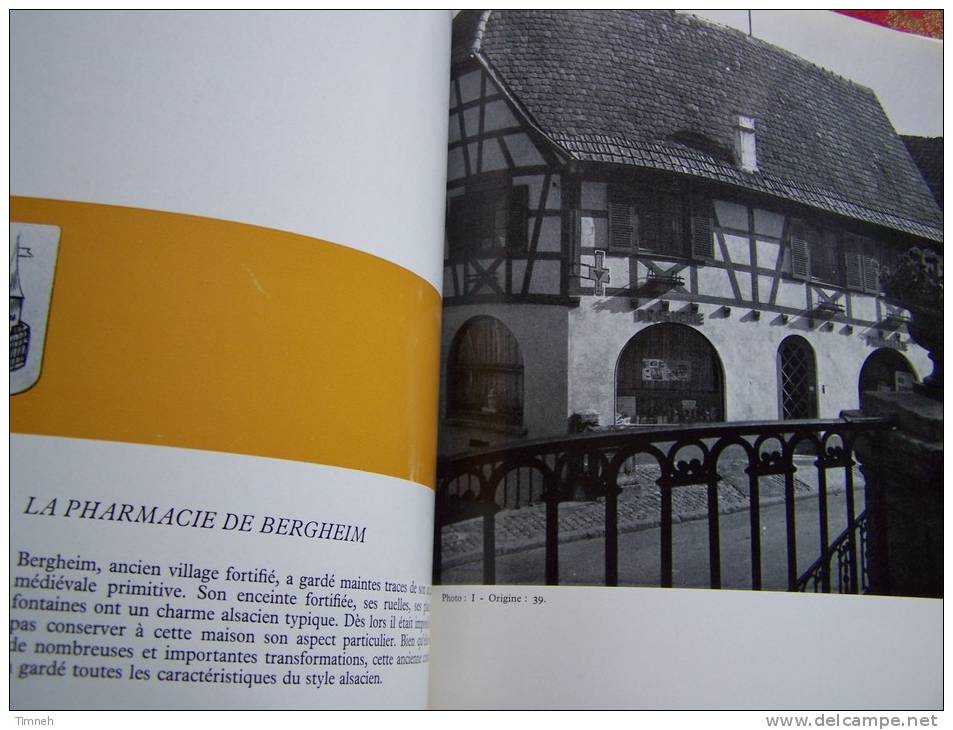 IMAGES DE LA PHARMACIE EN ALSACE - Pierre FEDER - 1964 reliure toilé