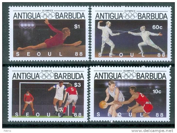 Antigua 1987 Olympic Sports MNH - Lot. 662 - Antigua E Barbuda (1981-...)