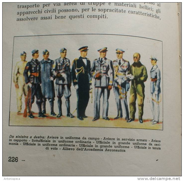 ITALIA  - "LIBRO DI CULTURA MILITARE" di epoca fascista