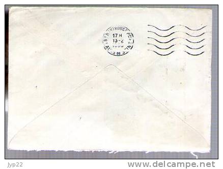 Pologne - Lettre Surchargée CAD De 1990 / 6 Tp Pour La France - CAD Montrouge Au Dos 13-02-1990 - Storia Postale