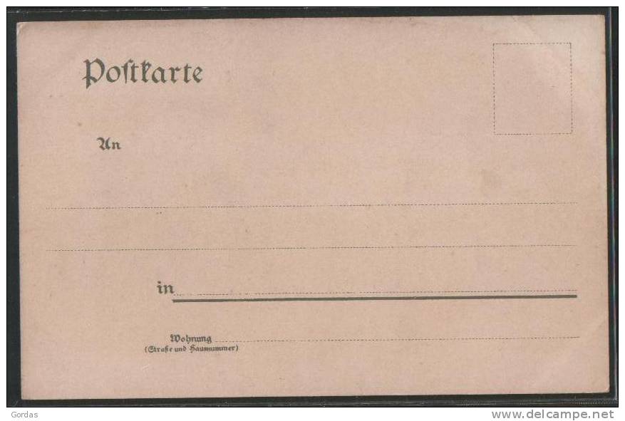 Germany - Baden-Wurtenberg - Schwabisch Gemund -Remswehr Mit Lindenfirst - Litho - Schwaebisch Gmünd