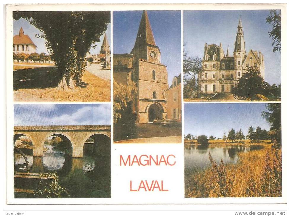 J :   Haute Vienne :MAGNAC - LAVAL : Vue  1994 - Autres & Non Classés