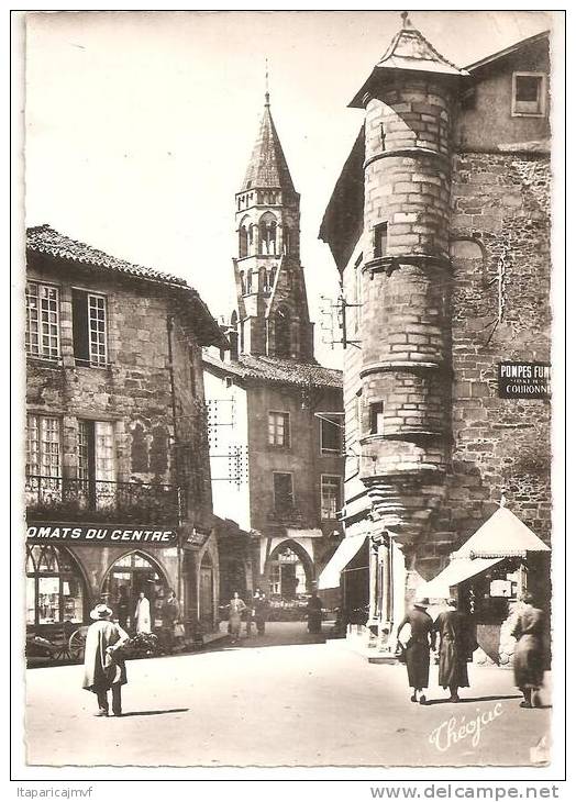 J :   Haute Vienne :saint LEONARD  De  NOBLAT  : Vue   1960 - Saint Leonard De Noblat