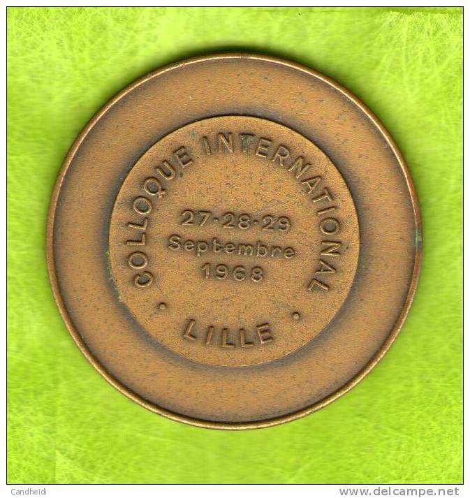 LILLE - 1968 Médaille En Bronze - Professionnels / De Société
