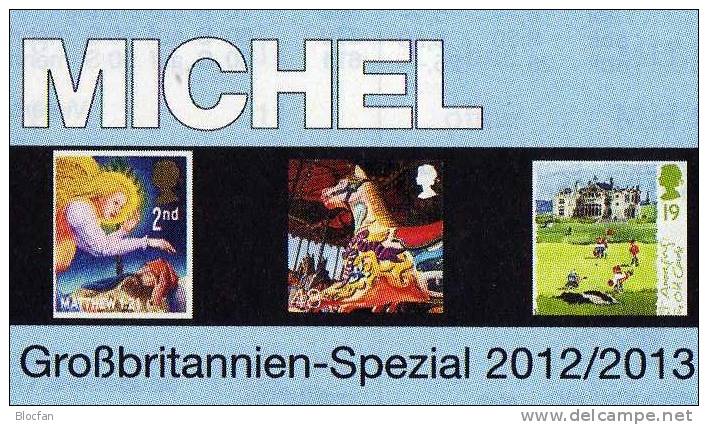 Großbritannien Briefmarken Michel Spezial Katalog 2012 Neu 79€ British Stamp The New Special Catalogue Stamps Of UK - Crónicas & Anuarios