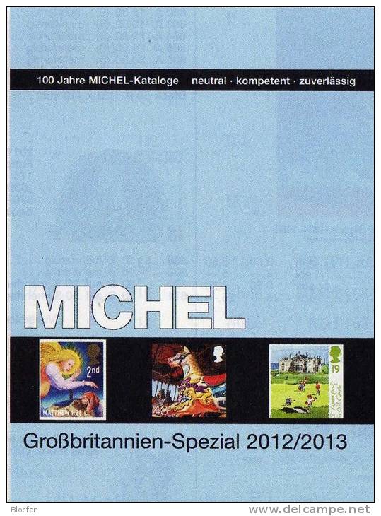 Großbritannien Briefmarken Michel Spezial Katalog 2012 Neu 79€ British Stamp The New Special Catalogue Stamps Of UK - Kronieken & Jaarboeken