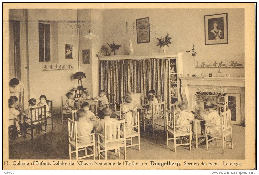 Dongelberg Dongelbié Nr 13 Colonie D'enfants La Classe - Andere & Zonder Classificatie