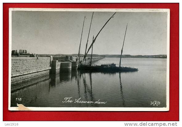 CPA Egypte  Le Barrage D'Assouan   The Asswan Dam - Aswan