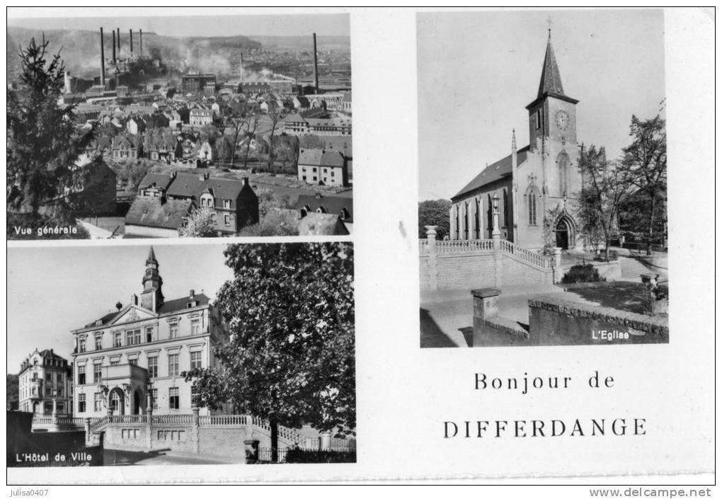 DIFFERDANGE Carte à 3 Vues - Differdange