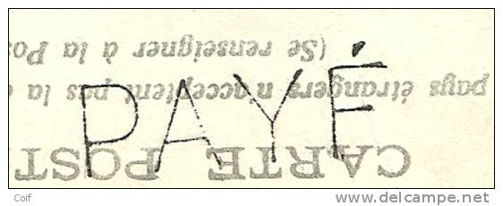 Kaart Met Duitse Brugstempel HERK-DE-STAD Met Stempel PAYE  !!! - Foruna (1919)
