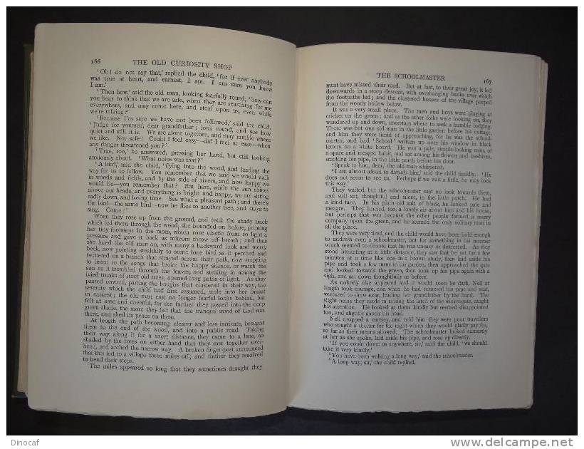 "The Old Curiosity Shop", By Ch. Dickens, Chapman & Hall, London **1920**, 511 Seiten, With Illustrations - Altri & Non Classificati