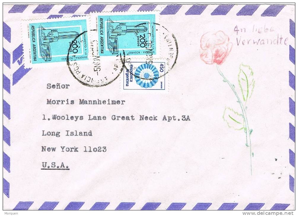 Carta Aerea BUENOS AIRES (Argentina) 1980 - Lettres & Documents