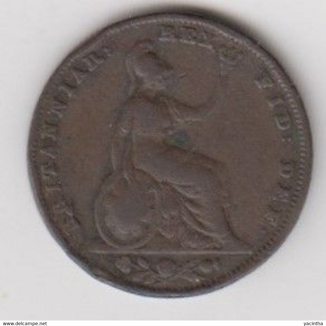 @Y@     Groot Brittanie   Farthing  1835   (1001)    KM  705 - B. 1 Farthing