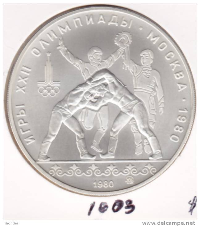 @Y@     Rusland 10 Roebel  1980    (1003) Zilver - Russie