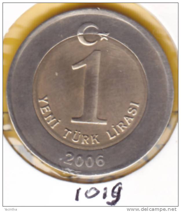 @Y@    Turkije  1 Yeni Türk Lirasi  2006    (1019) - Turquia