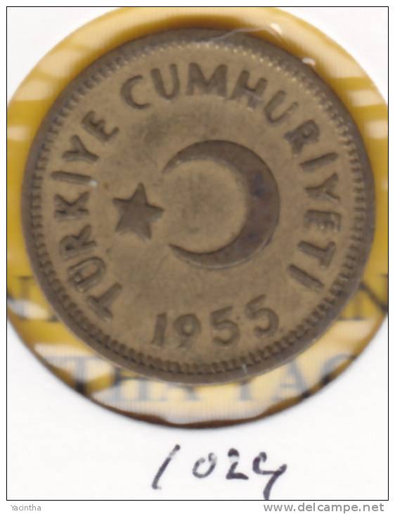 @Y@    Turkije   25 Kurus 1955   (1024) - Turkey