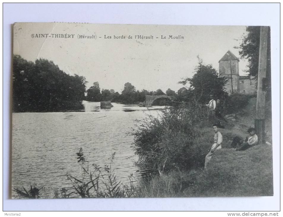 SAINT THIBERY - Les Bords De L'Hérault, Le Moulin - Autres & Non Classés