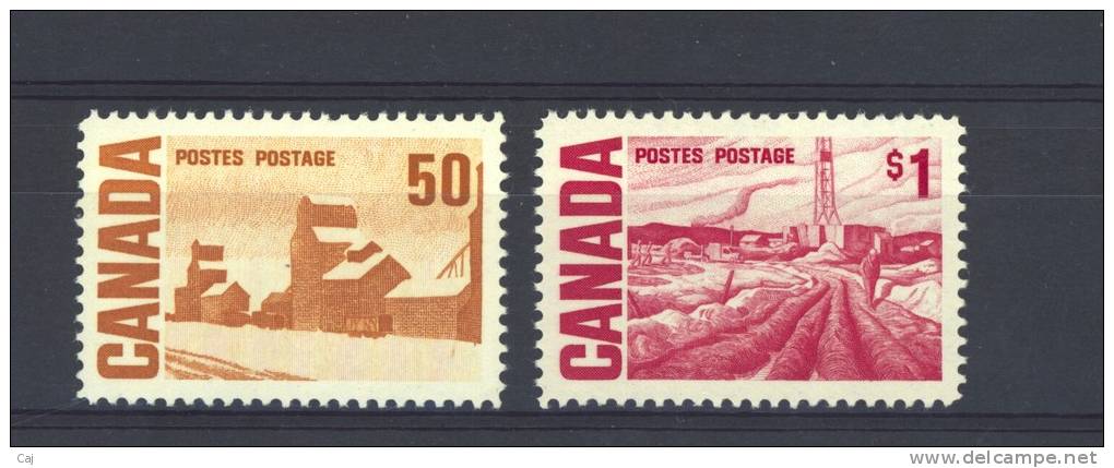 Canada  -  1967  :  Yv  388-89  **   Papier Normal - Unused Stamps