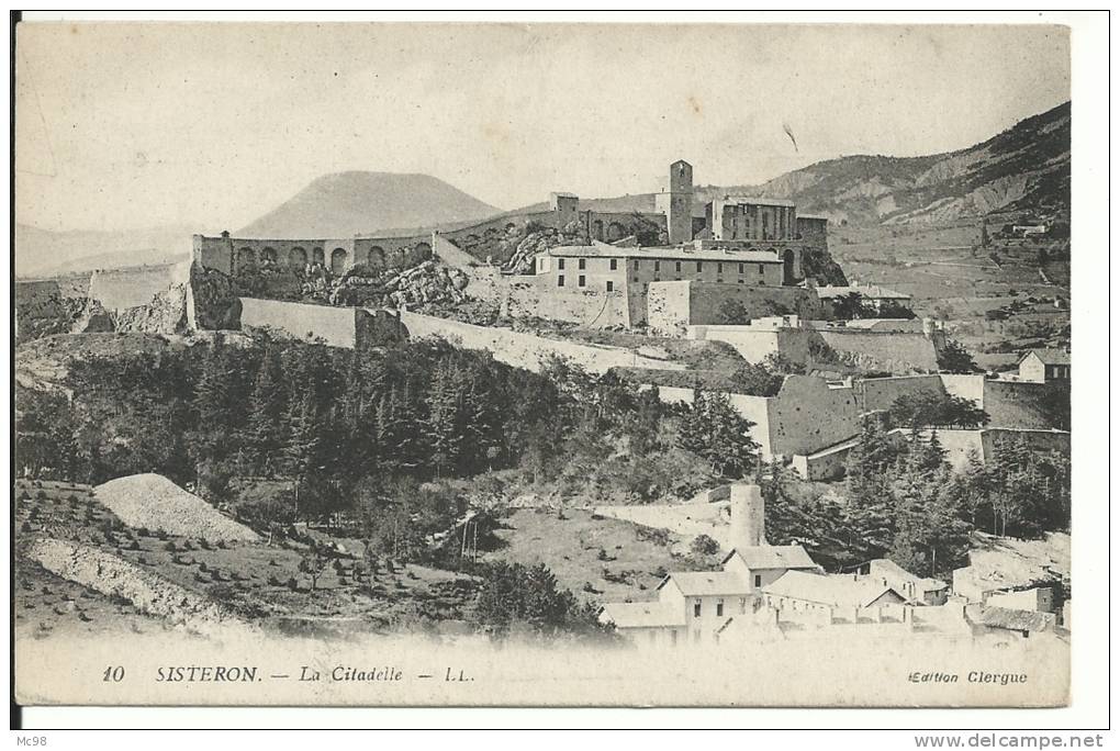 (L33..12/02) 04- SISTERON, La Citadelle - Sisteron