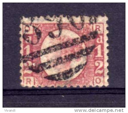 Great Britain - 1870 - ½d Queen Victoria - Used - Used Stamps