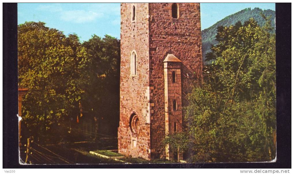 CLOCK, STEFAN TOWER, BAIA MARE, 1969, CARD STATIONERY, ENTIER POSTAL, UNUSED, ROMANIA - Orologeria