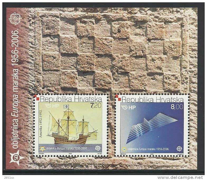 50th ANNIVERSARY EUROPA STAMPS 1956.-2006. - 2005