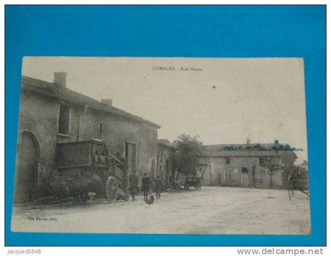 80) Combles - Rue Haute - Année 1928 -  EDIT - Martin - Combles