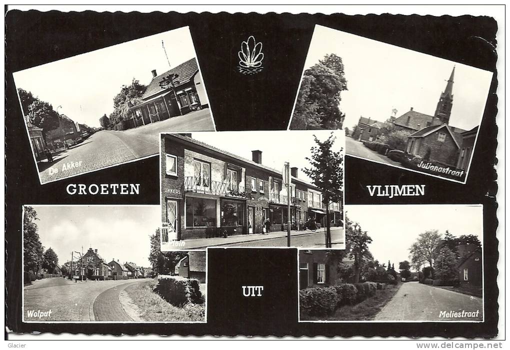 Groeten Uit VLIJMEN - Heusden - Noord Brabant - Nederland - Meerzichtenkaart - Autres & Non Classés