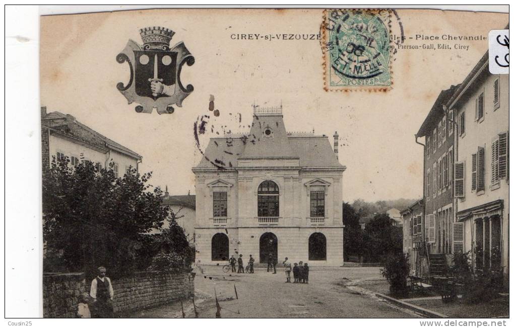 54 CIREY SUR VEZOUZE - Place Chevandier - Cirey Sur Vezouze