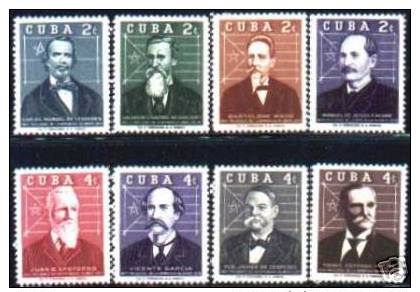 CUBA/KUBA 1959 PRESIDENTES DE CUBA EN ARMAS - Altri & Non Classificati