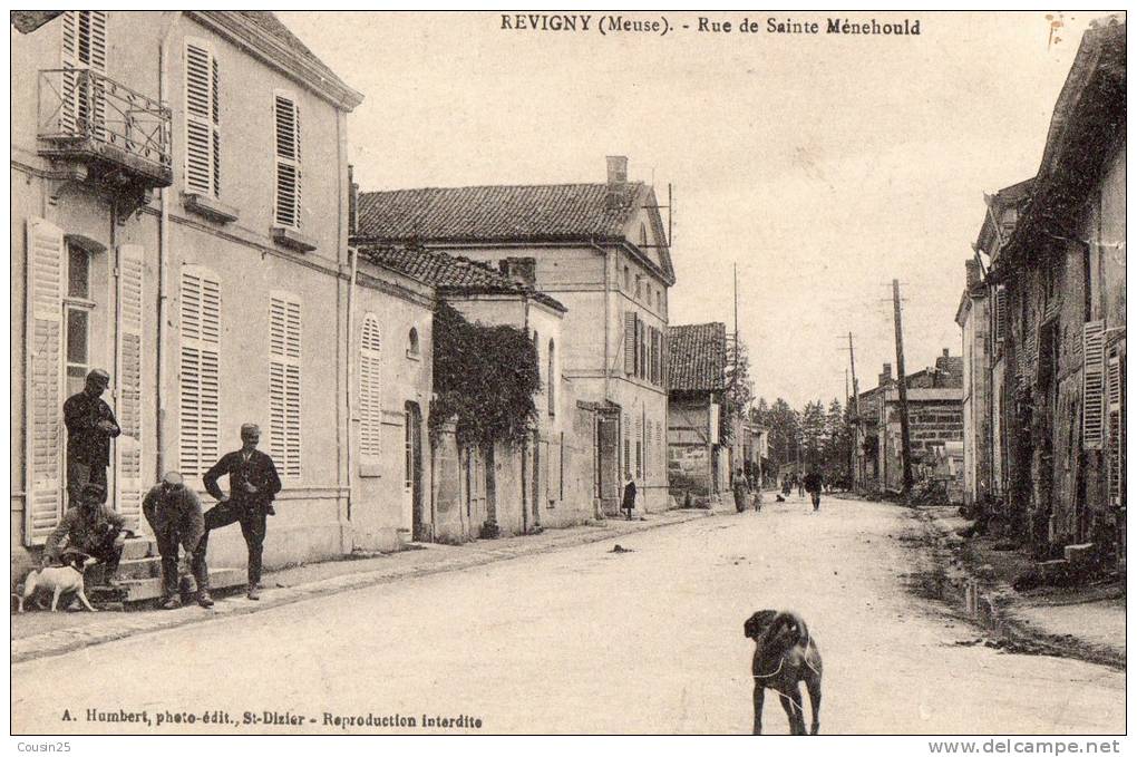 55 REVIGNY - Rue De Sainte Menehould - Revigny Sur Ornain