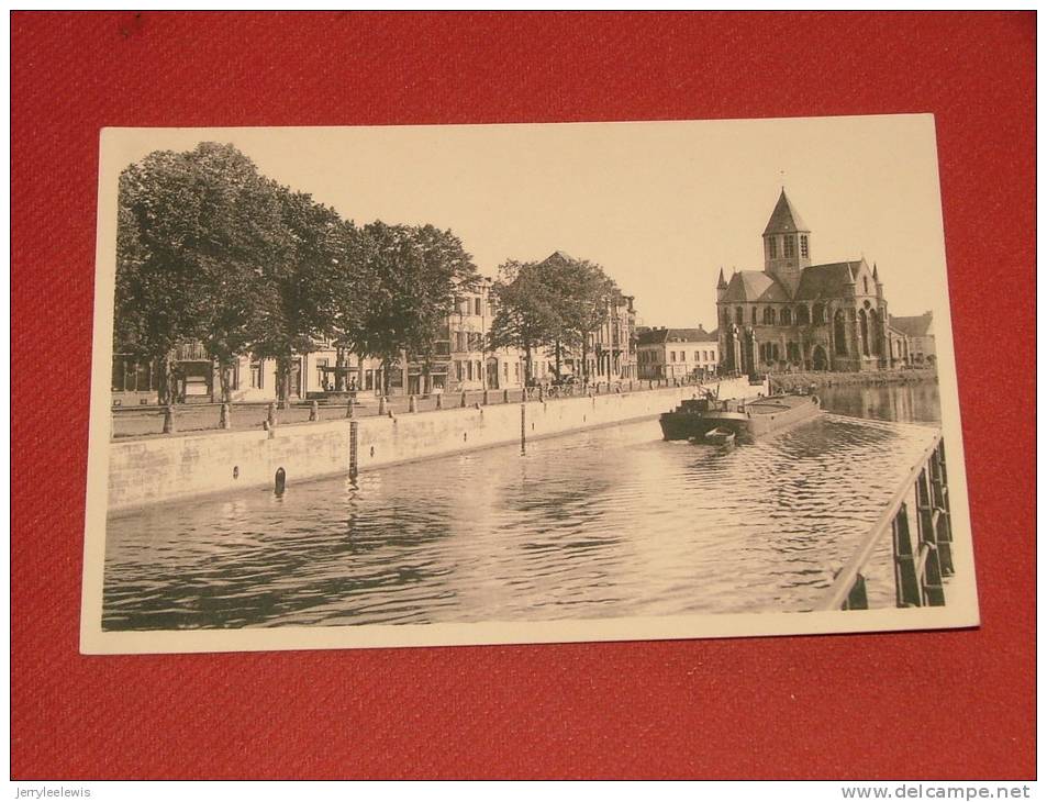 OUDENAARDE -  Zicht Op De Schelde    -  ( 2 Scans ) - Oudenaarde