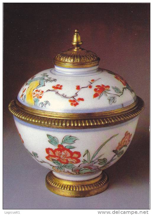 Tin,Porcelain Collection - Zwinger, Painted In The Style Kakiemon, Japan -1700-1800.Rare Unused Postcard. - Objets D'art