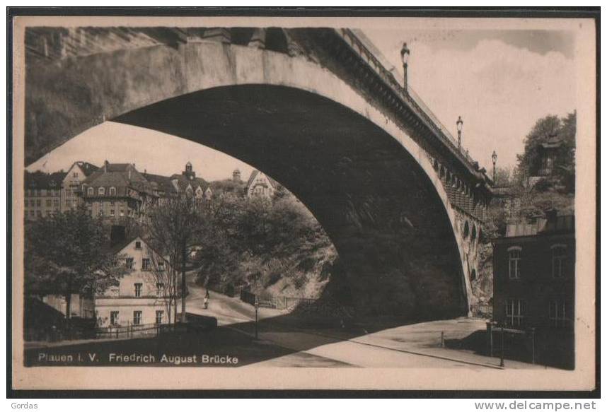 Germany -Plauen I.V. - Friedrich August Bruke - Vogtland