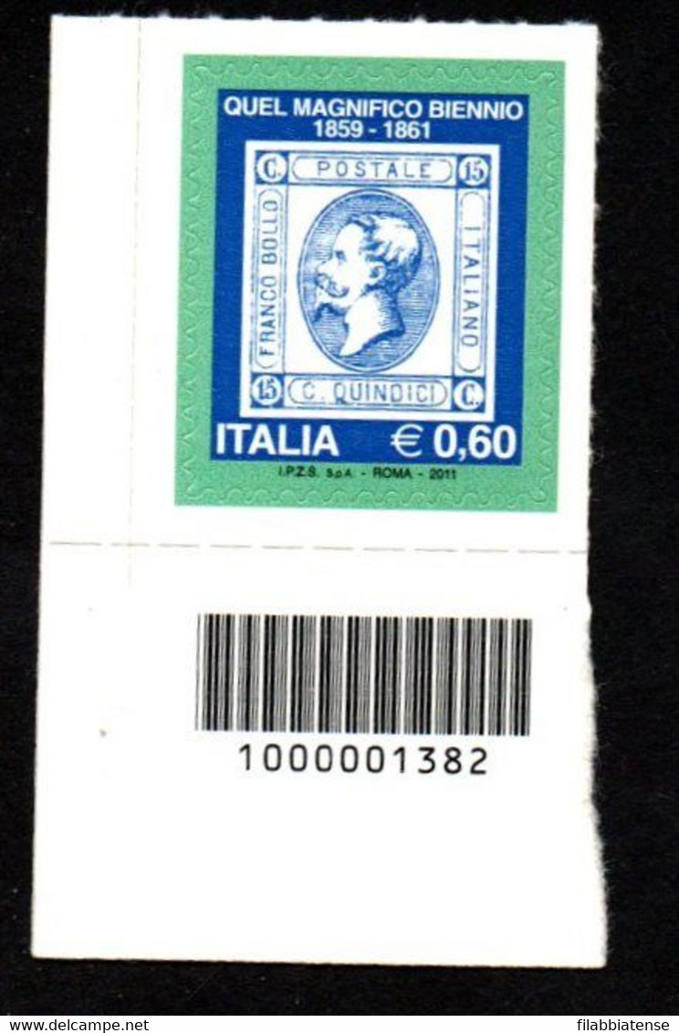 2011 - Italia 3281 Mostra Filatelica - Codice A Barre ---- - 2011-20: Mint/hinged