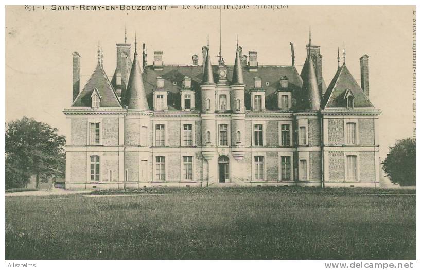 CPA 51 : SAINT REMY En BOUZEMONT Chateau 894-1   A  VOIR  !!!! - Saint Remy En Bouzemont