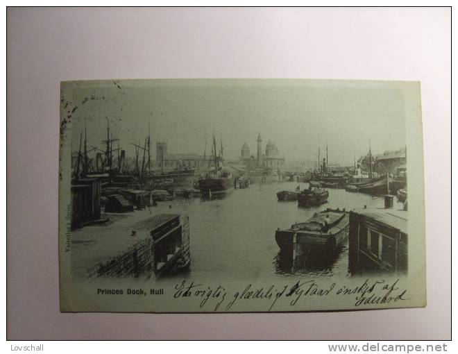 Hull. - Princes Dock. (29 - 12 - 1902) - Hull