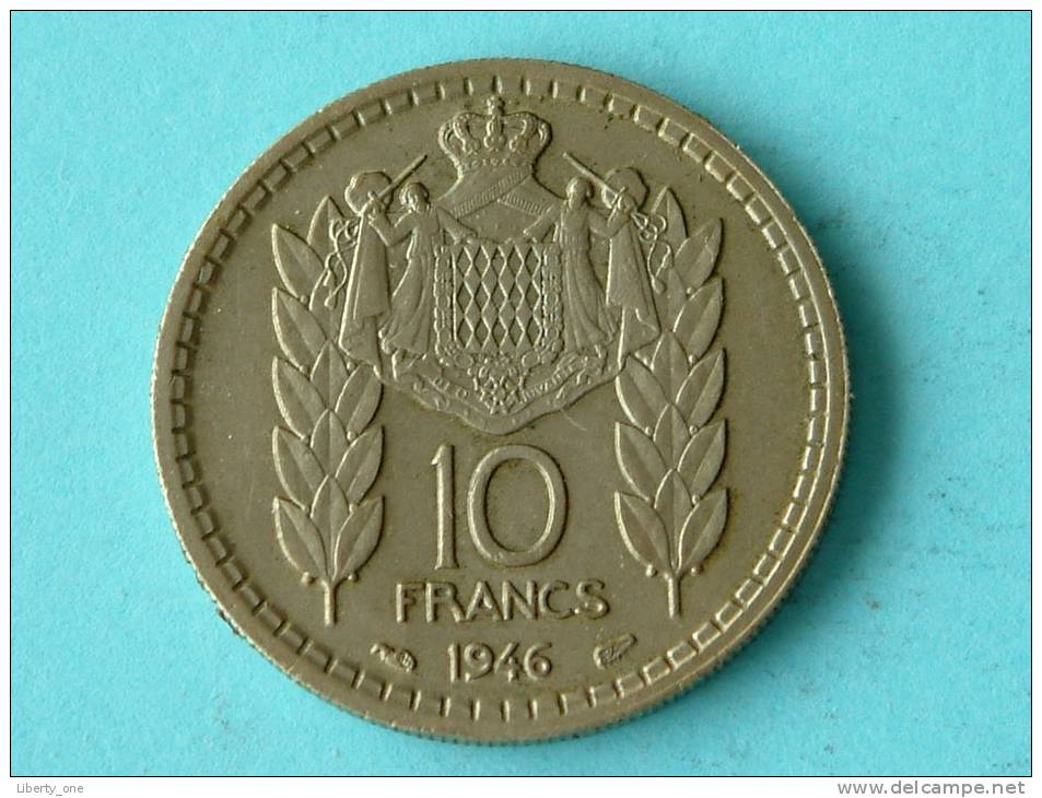 1946 - 10 FRANCS / KM 123 ( For Grade, Please See Photo ) ! - 1922-1949 Louis II